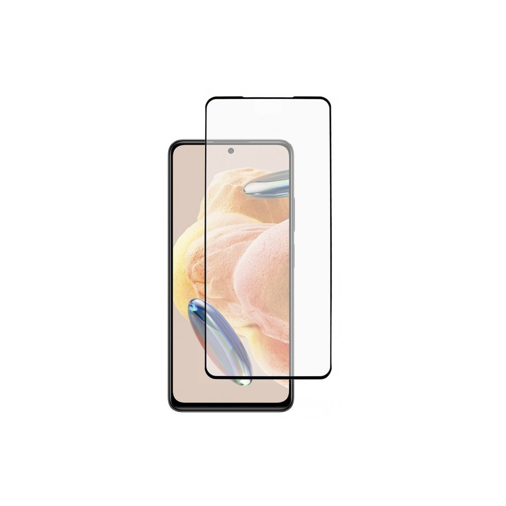 Скло захисне Dengos Full Glue Xiaomi Redmi Note 12 Pro 4G (black) (TGFG-275) - зображення 2