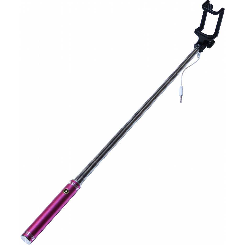 Монопод для селфі Grand-X Metallic 3,5 U-крепление 170-750мм Pink (M35UP) - изображение 5