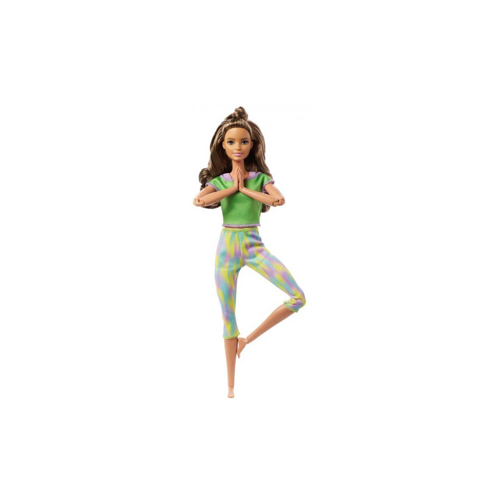 Лялька Barbie "Рухайся, як я" Шатенка (GXF05) - зображення 6