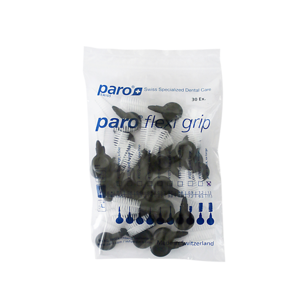 Щітки для міжзубних проміжків Paro Swiss Flexi Grip хх-великі Ø 11.5 мм 30 шт. (7610458810811) - изображение 2