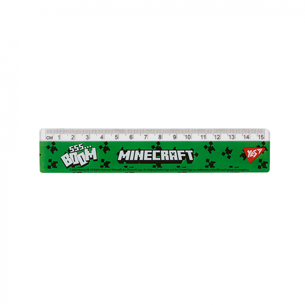 Лінійка Yes Minecraft 15 см (370680) - зображення 2