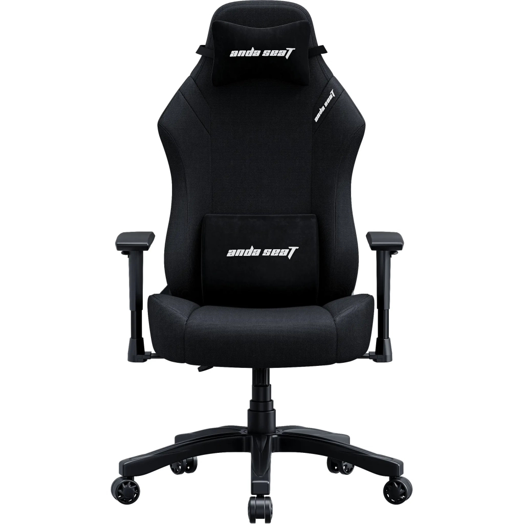Крісло ігрове Anda Seat Luna Fabric Size L Black (AD18-44-B-F) - зображення 1