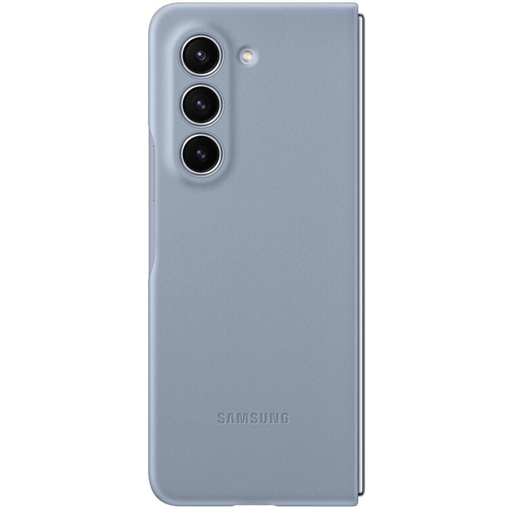 Чохол до мобільного телефона Samsung Fold 5 Eco-leather Case Blue (EF-VF946PLEGUA) - изображение 1