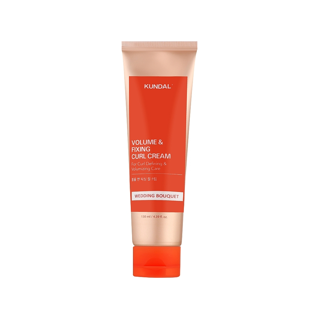 Крем для волосся Kundal Volume And Fixing Curl Cream Wedding Bouquet 130 мл (8809953771263) - изображение 1