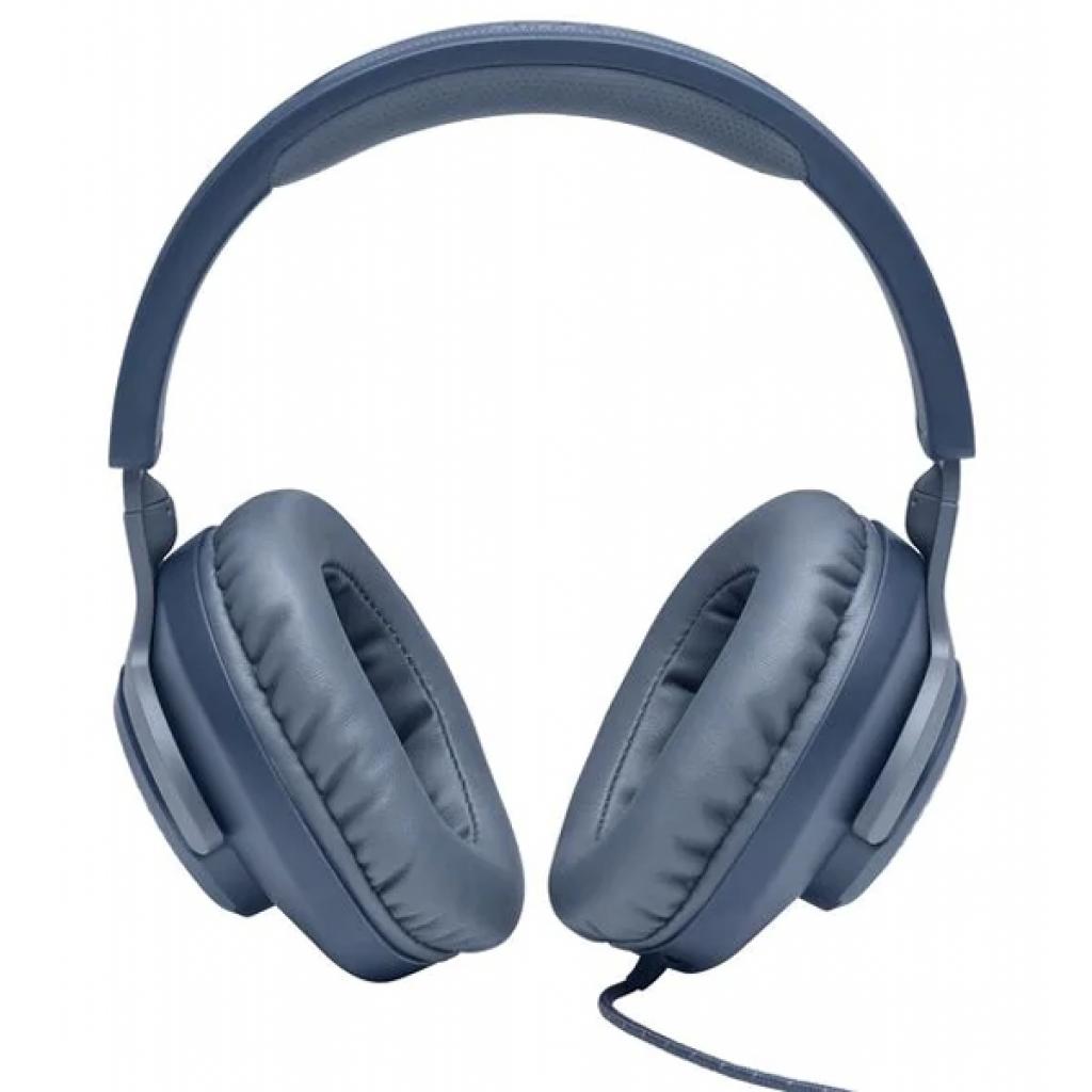 Навушники JBL Quantum 100 Blue (JBLQUANTUM100BLU) - зображення 2