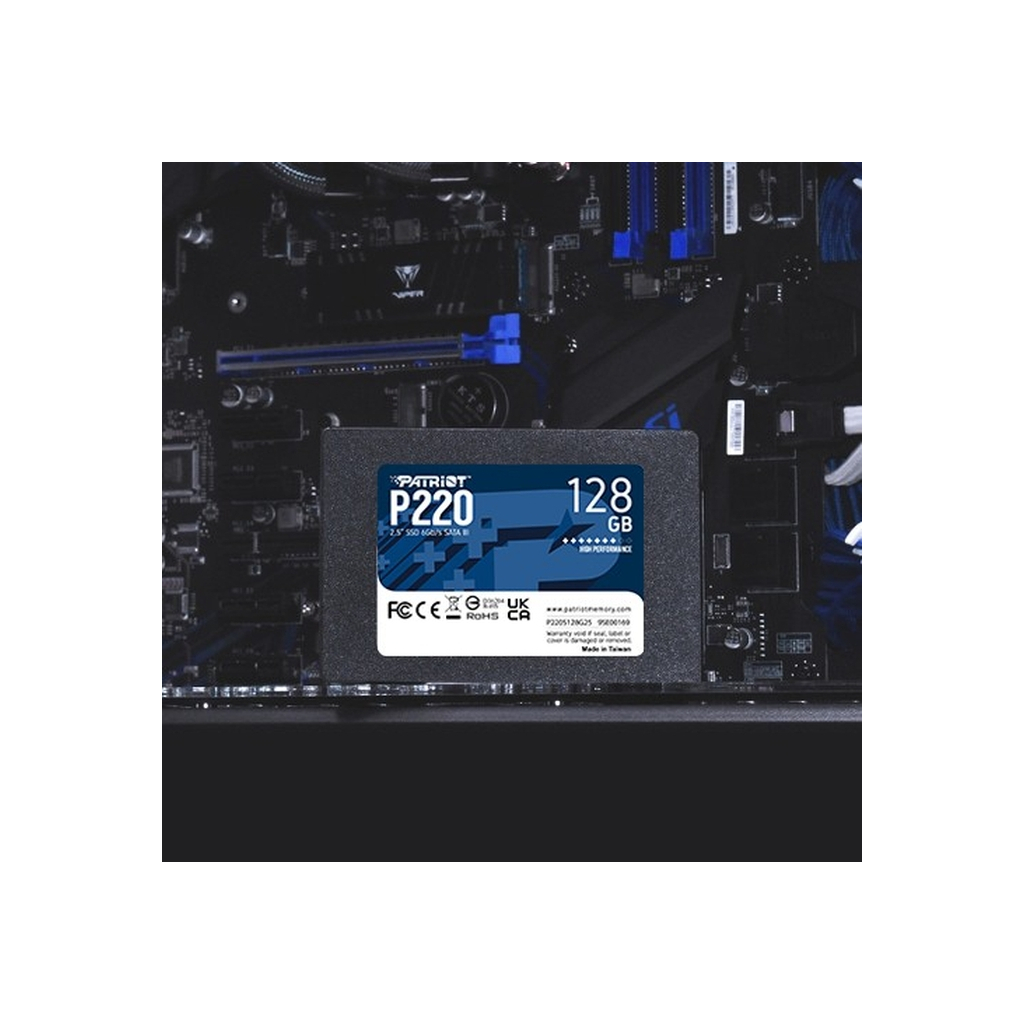 Накопичувач SSD 2.5" 128GB P220 Patriot (P220S128G25) - зображення 5