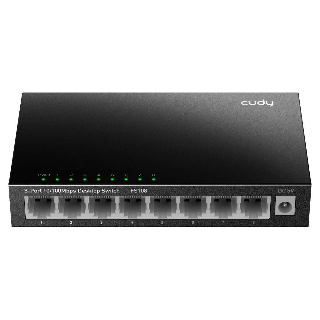 Комутатор мережевий Cudy FS108 - зображення 2