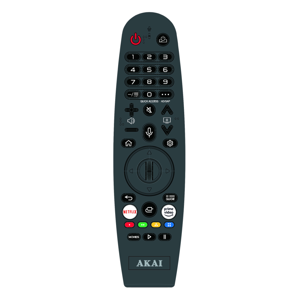 Телевізор Akai AK43UHD22W - изображение 4