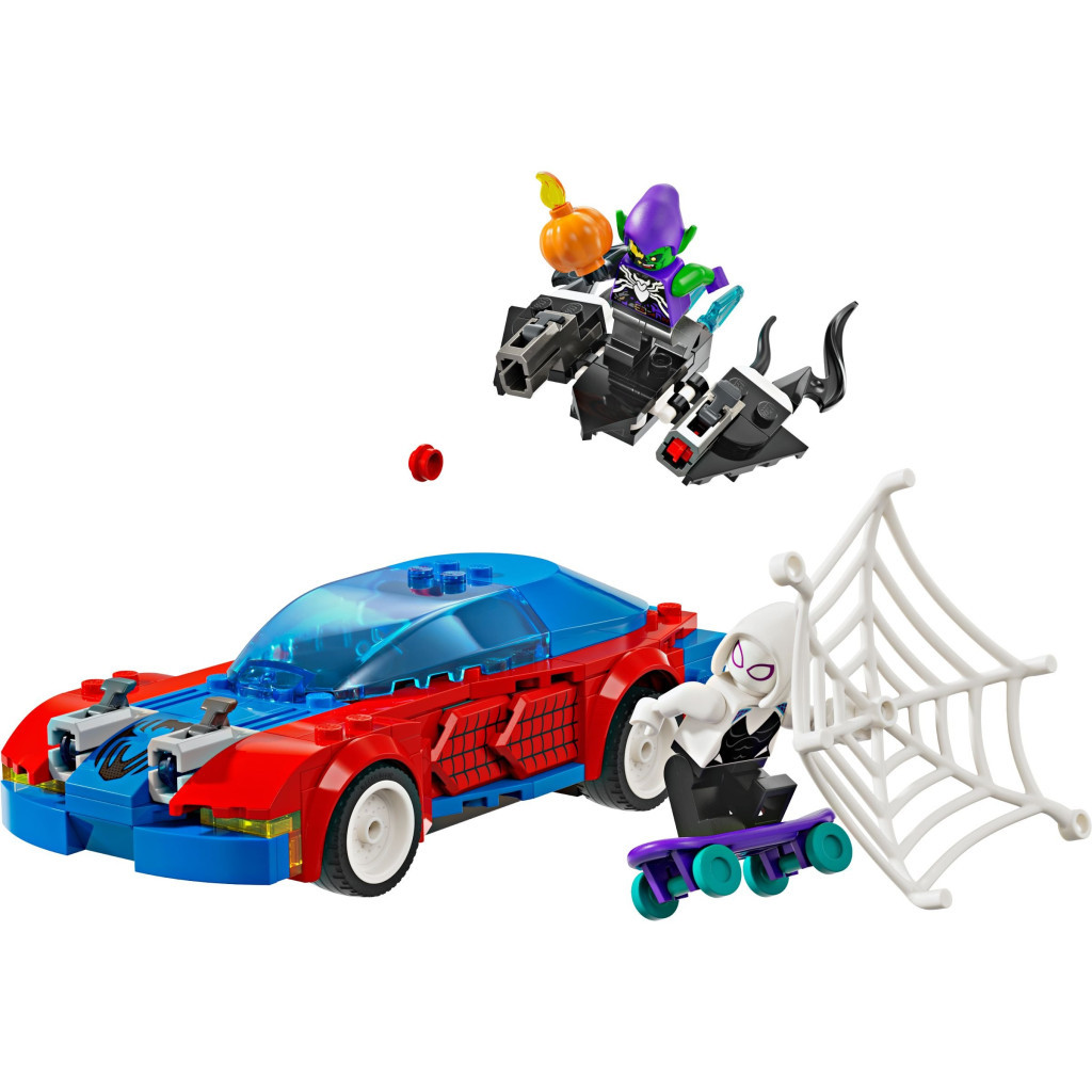 Конструктор LEGO Super Heroes Автомобіль для перегонів Людини-Павука й Зелений Гоблін з отрутою Венома 227 детале (76279) - зображення 2