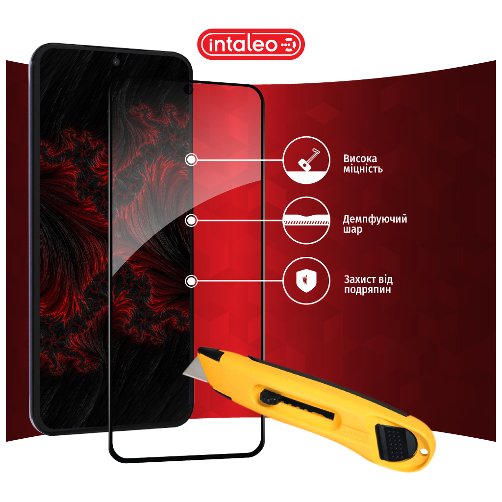Скло захисне Intaleo Full Glue MOTO EDGE 30 Neo Black (1283126546709) - зображення 5