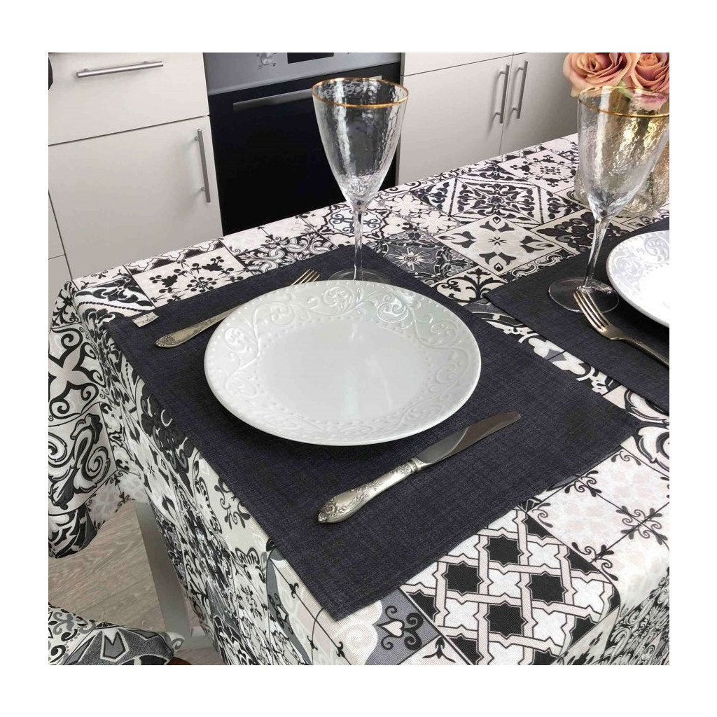 Серветка на стіл Прованс Black Milan 35х45 см (4823093434660) - зображення 3