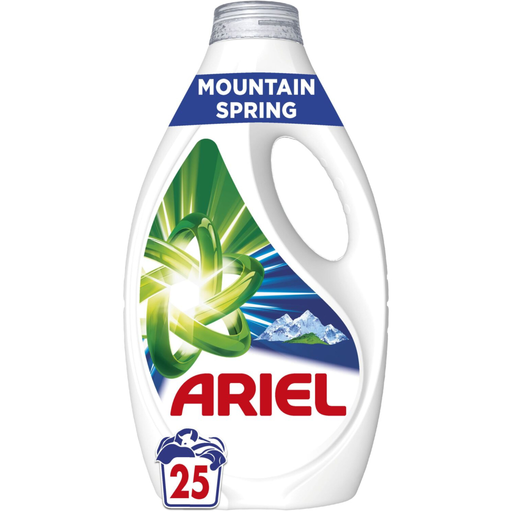 Гель для прання Ariel Гірське джерело 1.125 л (8700216691291) - изображение 1