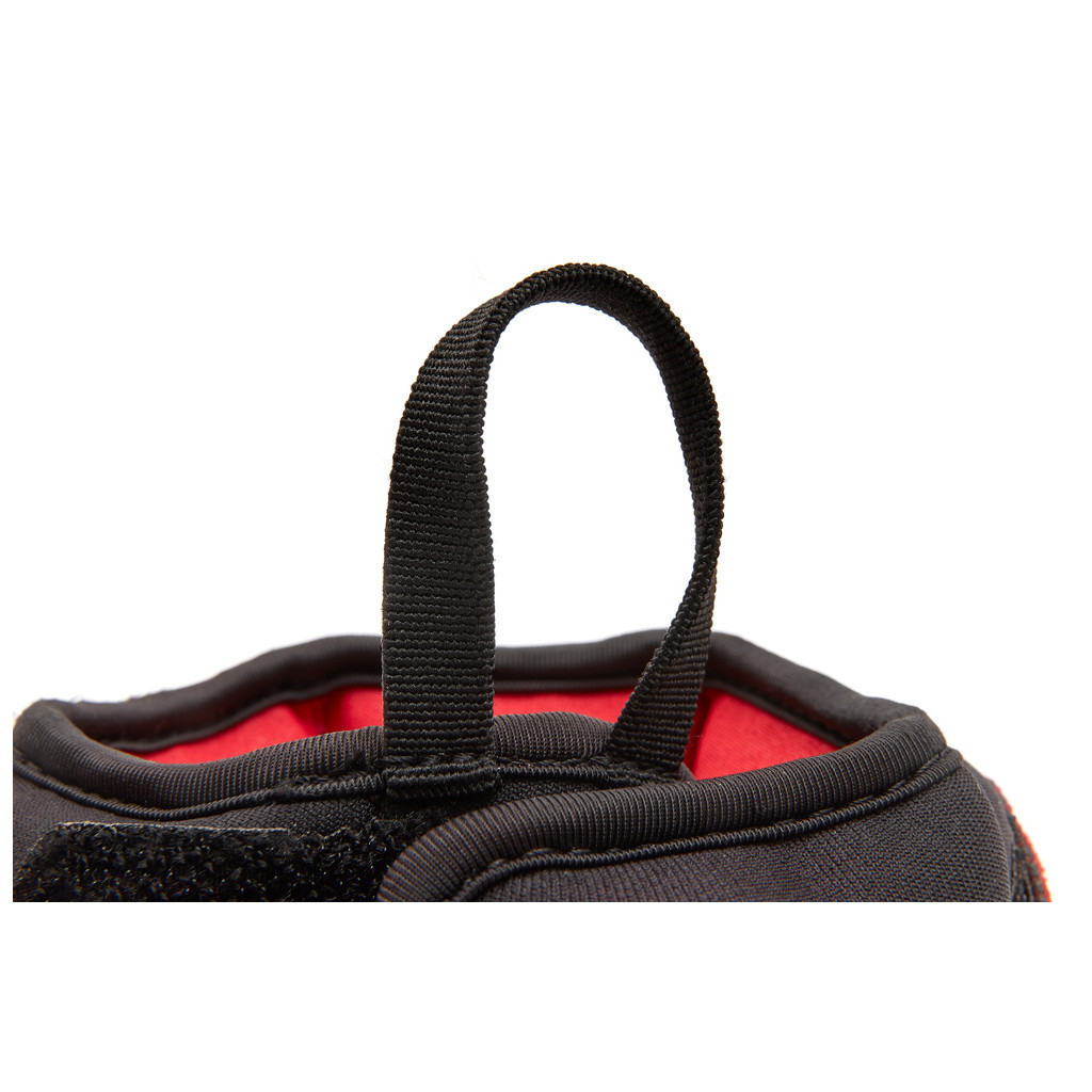 Обважнювач Reebok Flexlock Wrist Weights чорний, червоний RAWT-11261 1.0 кг (885652017190) - зображення 6