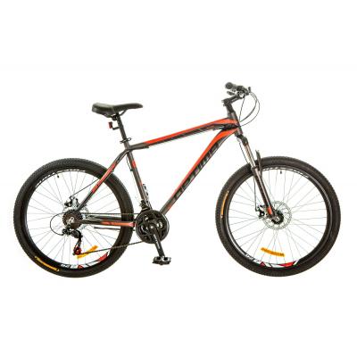 Велосипед Optimabikes 26" MOTION AM 2017 14G DD 16" Al сіро-червоний (OPS-OP-26-086) - зображення 1