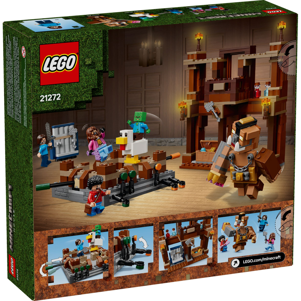 Конструктор LEGO Minecraft Бійцівський ринг у лісовому маєтку (21272) - зображення 8
