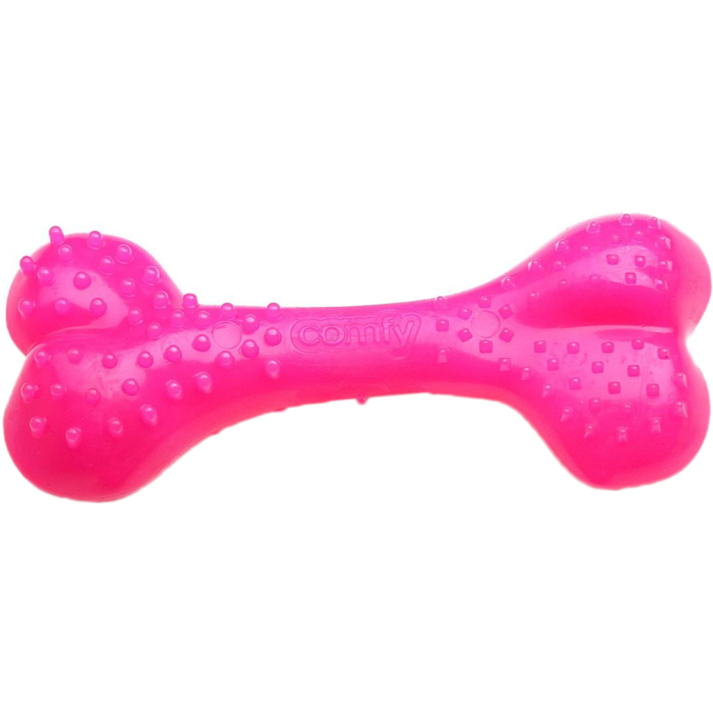 Іграшка для собак Comfy Mint Dental Bone кістка 8.5 см рожева (5905546192910) - зображення 1