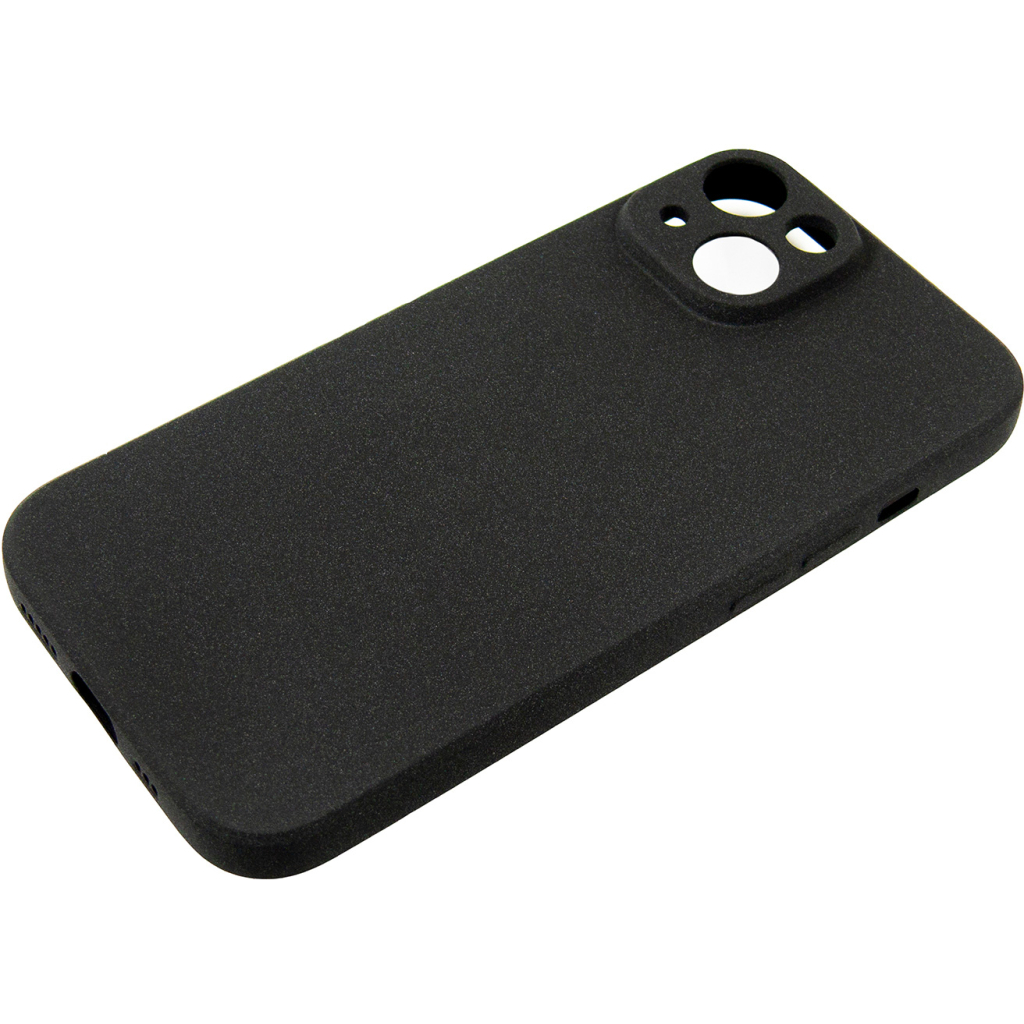 Чохол до мобільного телефона Dengos Carbon iPhone 15 (black) (DG-TPU-CRBN-189) - зображення 4