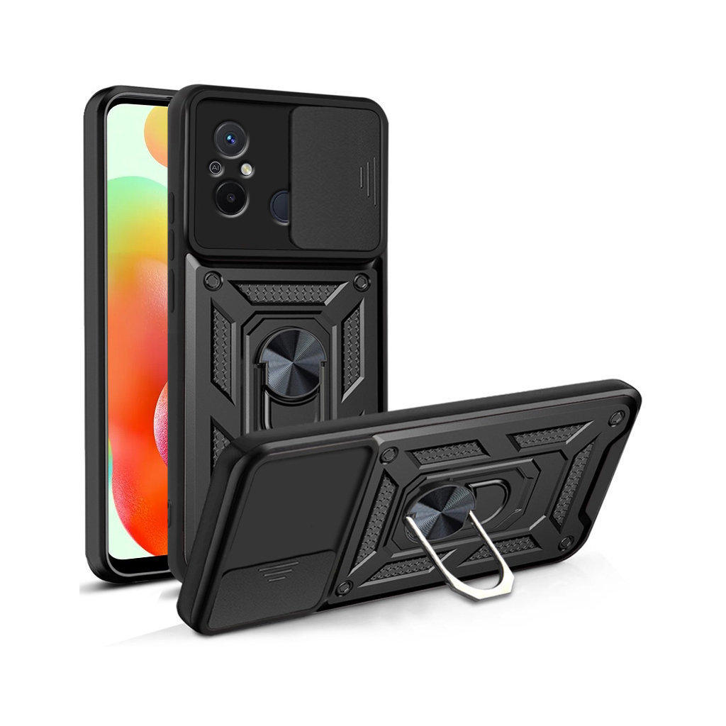Чохол до мобільного телефона BeCover Military Xiaomi Redmi 12C Black (709165) - зображення 2
