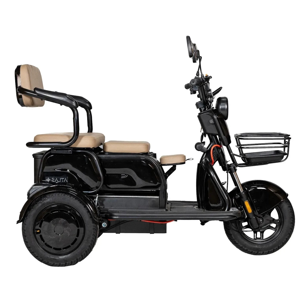 Електроскутер Atlas Elegant Trike 800W Black (4016) - зображення 3