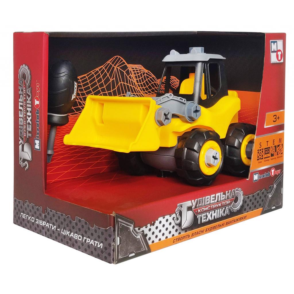 Конструктор Microlab Toys Будівельна техніка - трактор (MT8910А) - зображення 3