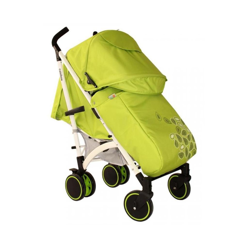 Коляска BabyHit Rainbow D200 Green Grey (30 195) - зображення 7