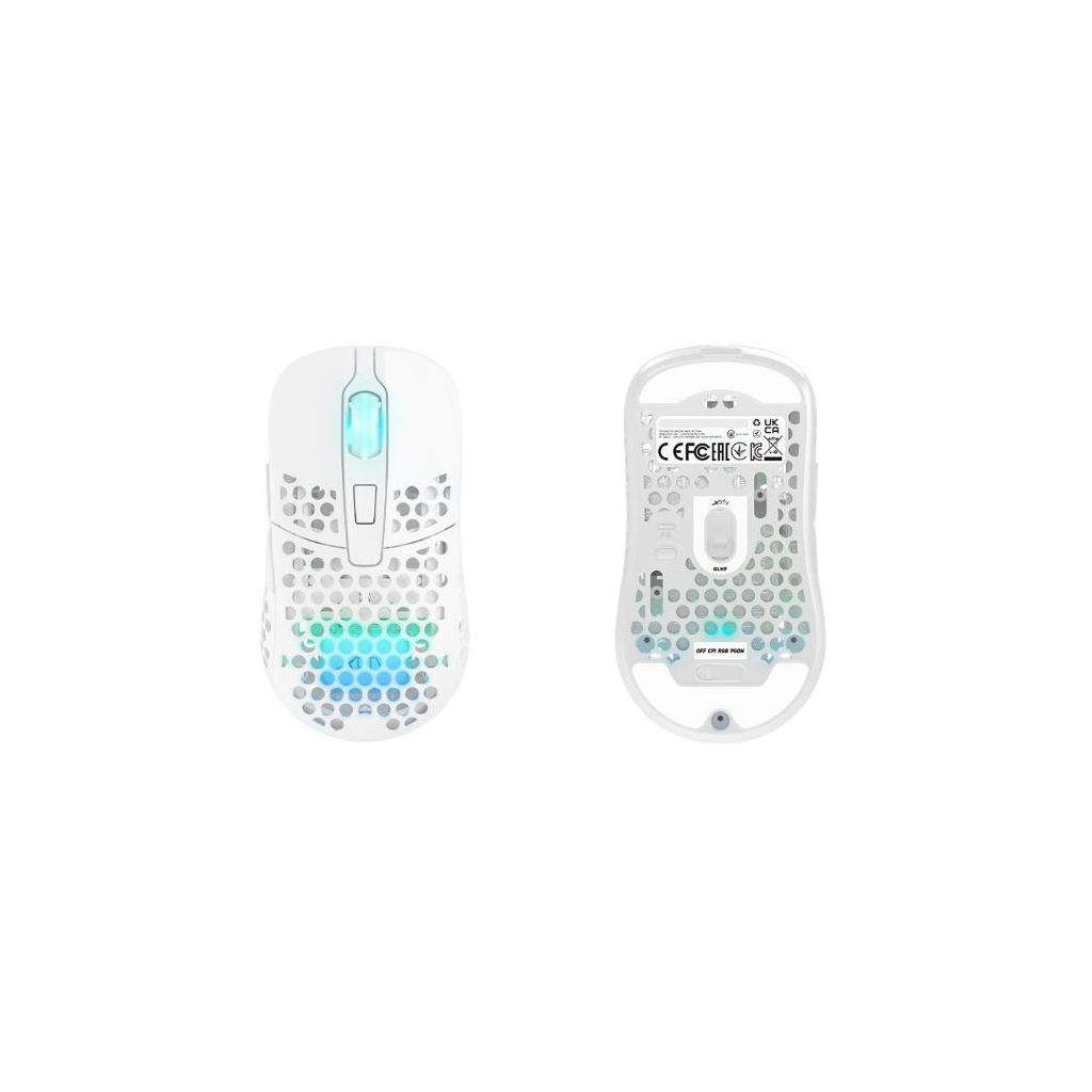 Мишка Xtrfy M42 RGB Wireless White (M42W-RGB-WHITE) - зображення 7