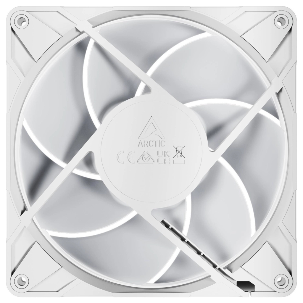 Кулер до корпусу Arctic P14 PRO A-RGB 3P WHT (ACFAN00321A) - зображення 5