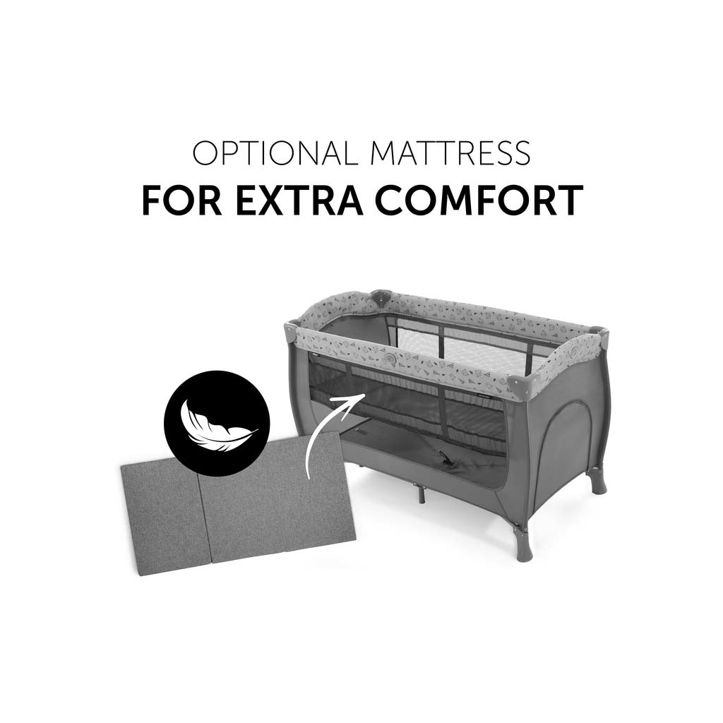 Дитячий манеж Hauck Sleep N Play Nordic Grey (60066-5) - зображення 9