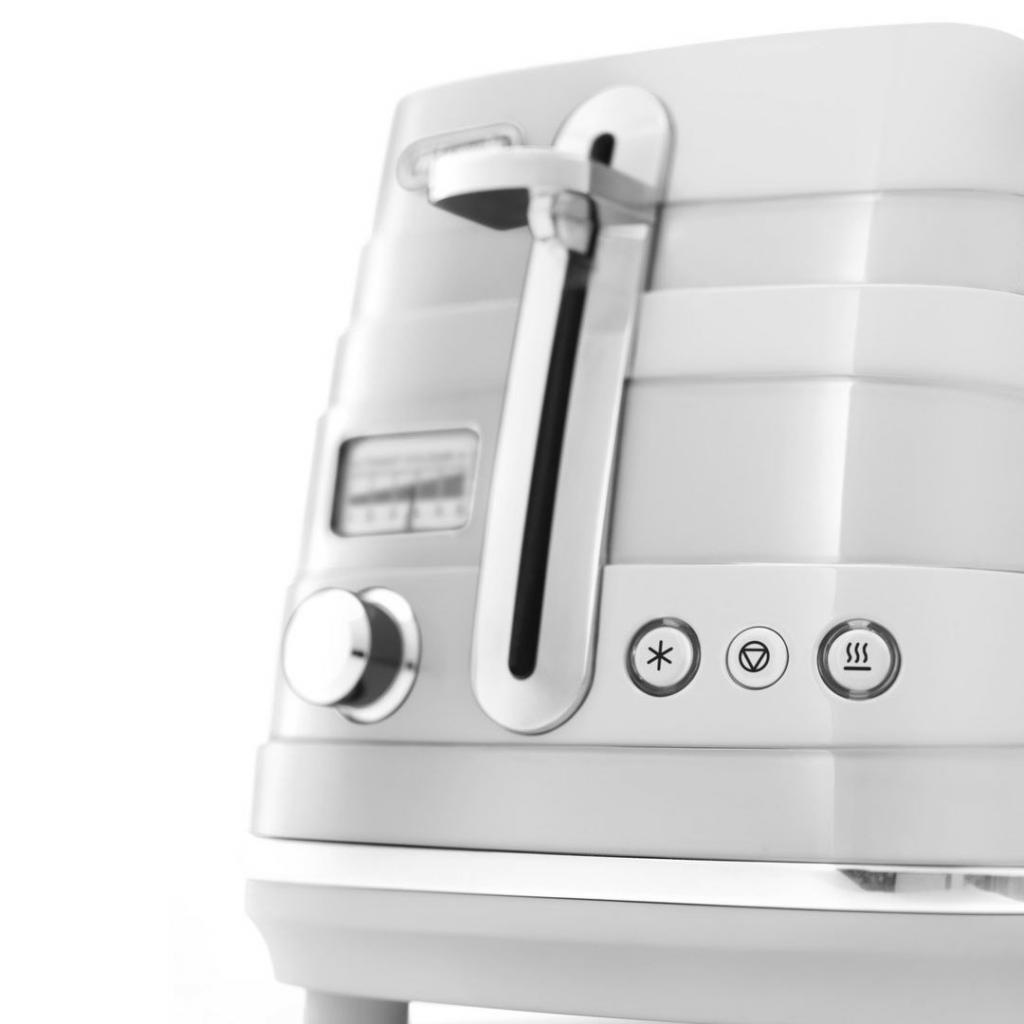 Тостер DeLonghi CTA2103.W - зображення 3