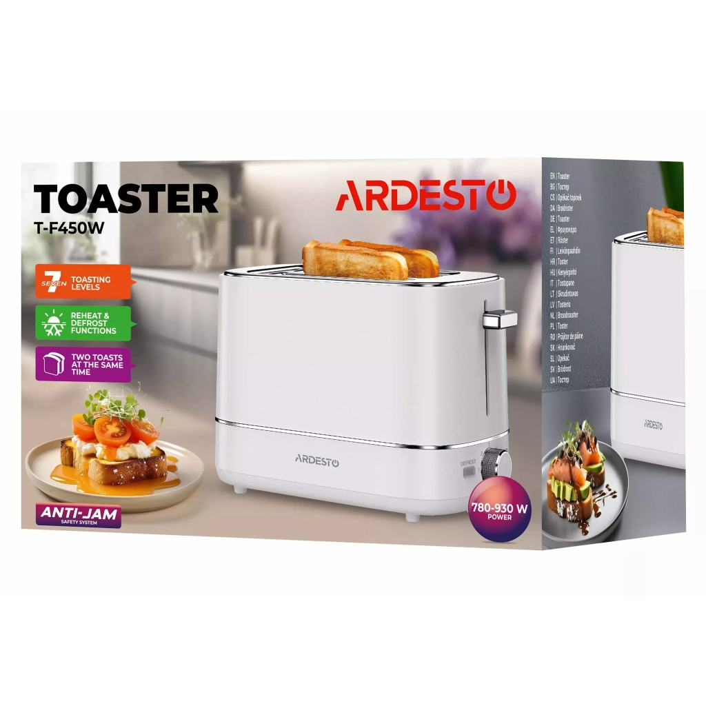 Тостер Ardesto T-F450W - зображення 5