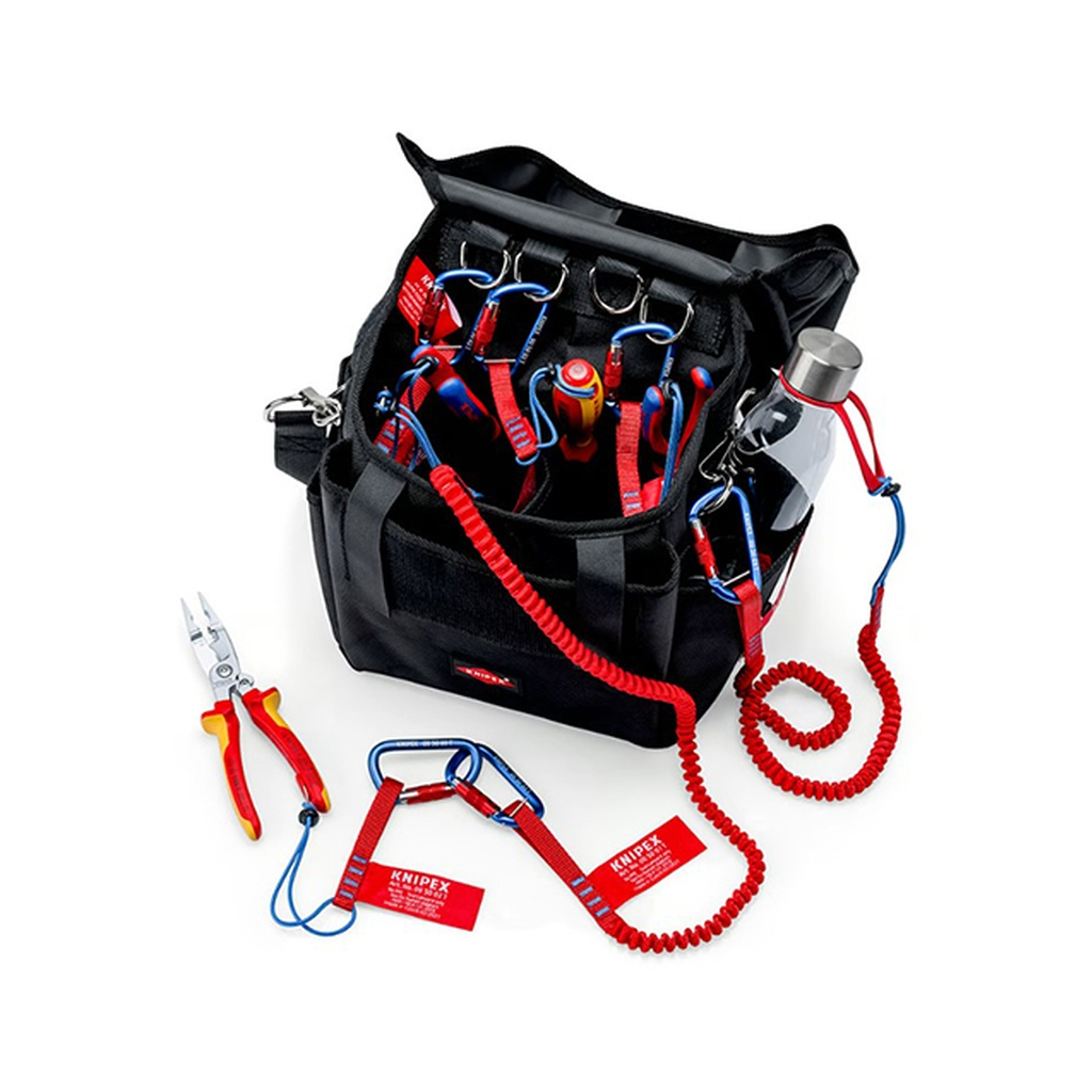 Сумка для інструмента KNIPEX для робіт на висоті, порожня (маленька) (00 50 50 T LE) - зображення 4