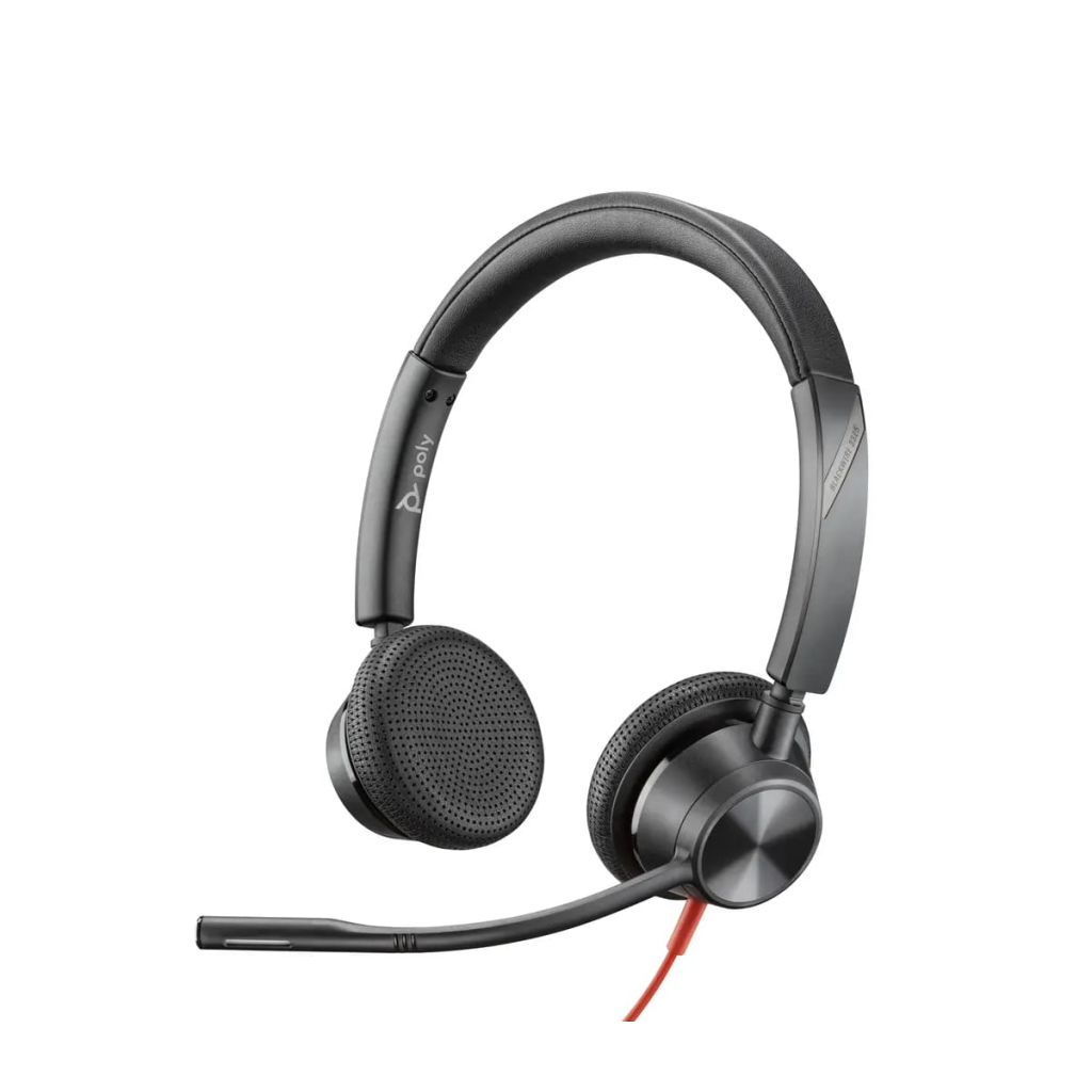 Навушники Poly Poly Blackwire 3325-M USB-A/USB-C Black (8X222AA) - зображення 2