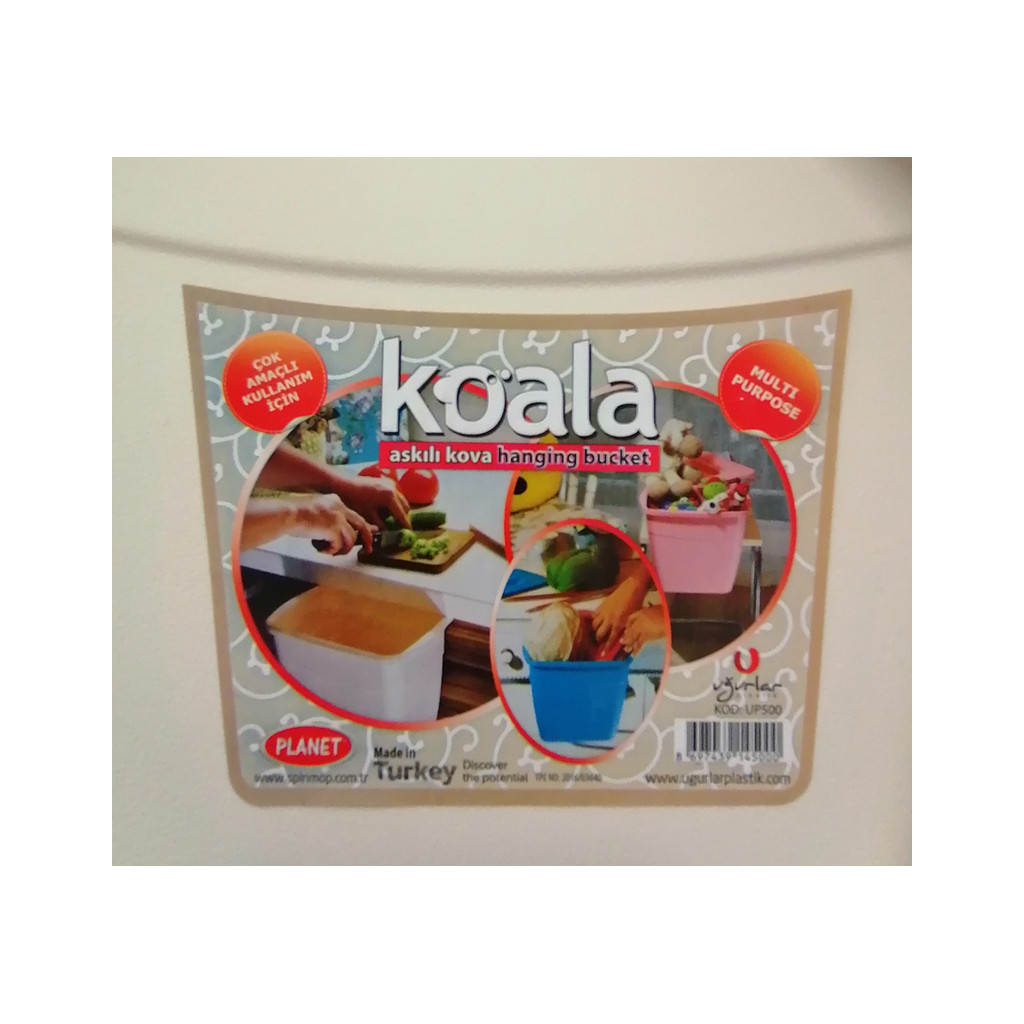 Контейнер для зберігання Planet Household Koala відро навісне Кремове 6 л (6911) - зображення 10