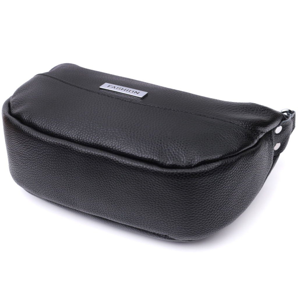 Сумка Vintage З натуральної шкіри Чорна (22615) - зображення 5