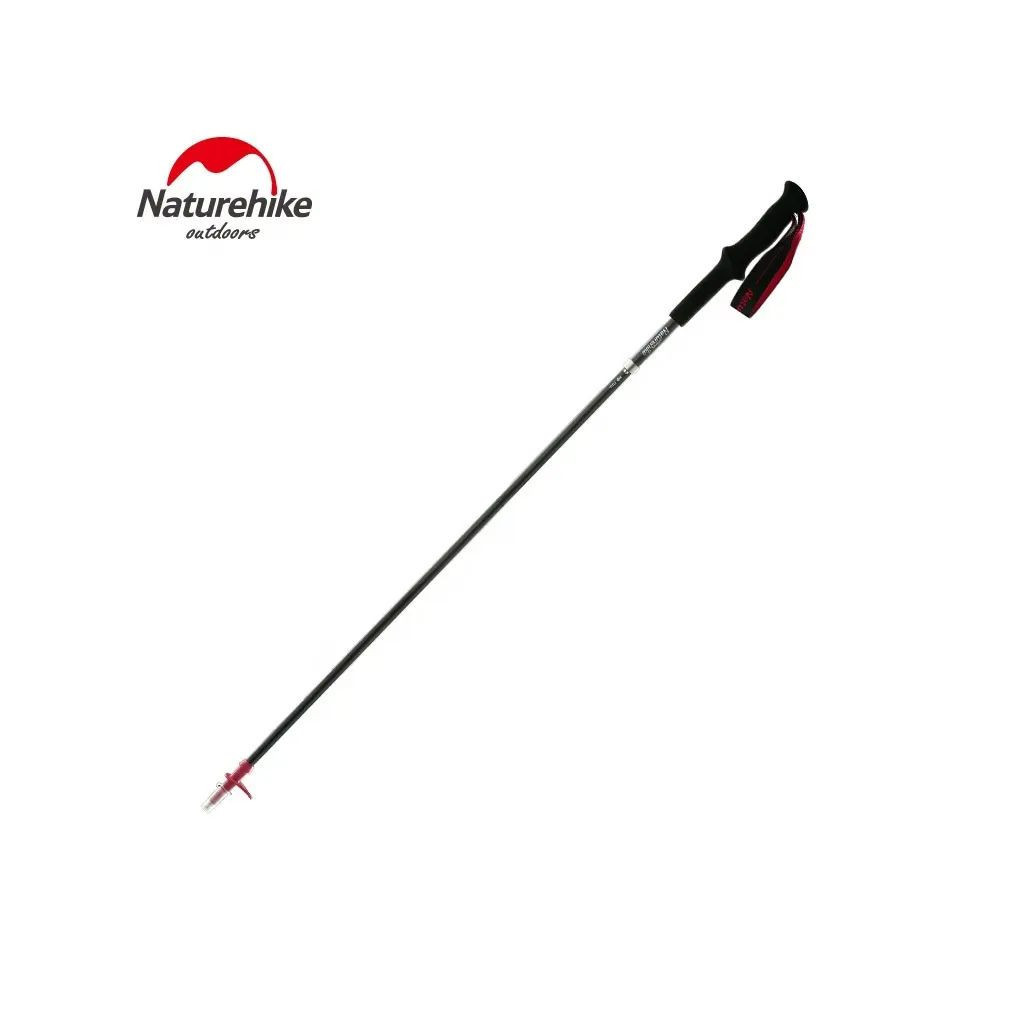Трекінгові палиці Naturehike ST08 NH18D020-Z 110 см бордова 1 шт (6927595748527) - зображення 1