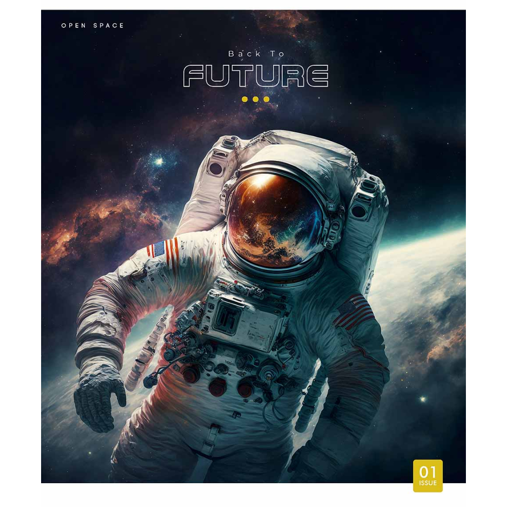 Зошит Школярик Open space клітинка 48 аркушів (048-3259K) - зображення 1