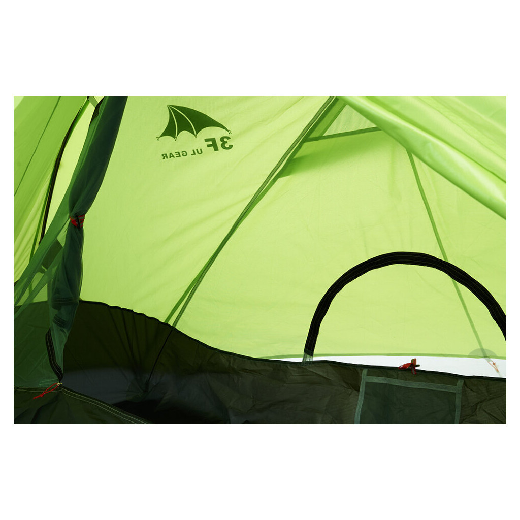 Намет 3F Ul Gear Floating Cloud 1 210T 3 Season Green (1210T3S) - зображення 8