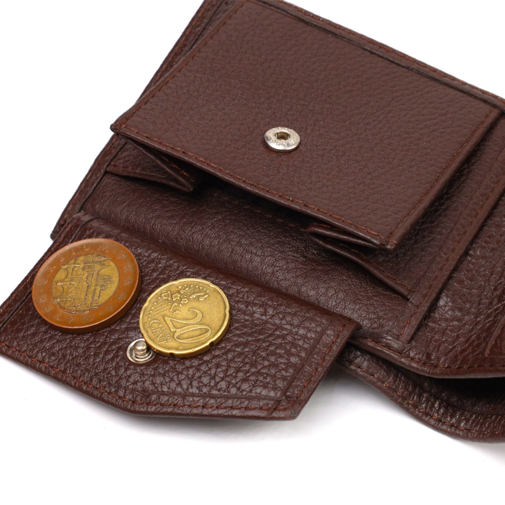 Портмоне Canpellini З натуральної шкіри Коричневе (21775) - зображення 7