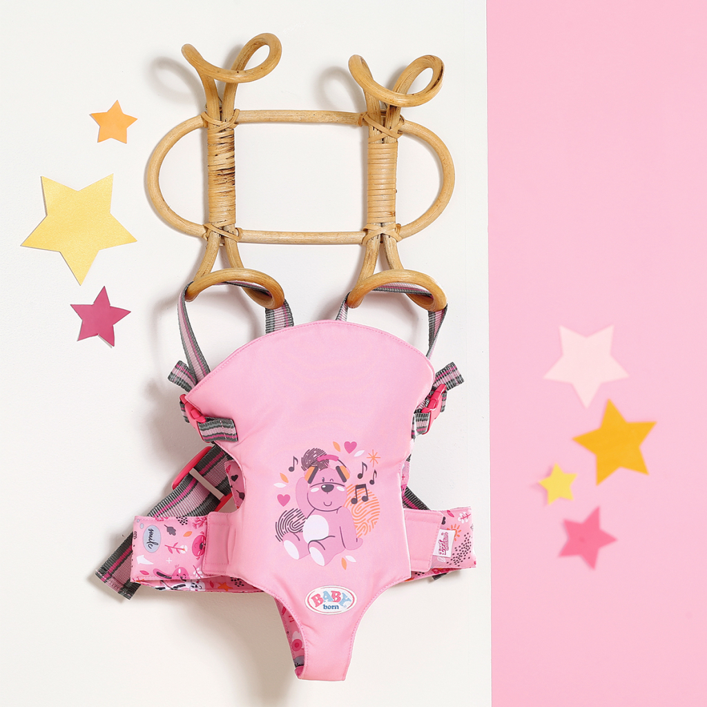 Аксесуар до ляльки Zapf Рюкзак-кенгуру для ляльки Baby Born - Поруч з мамою (832462) - зображення 4