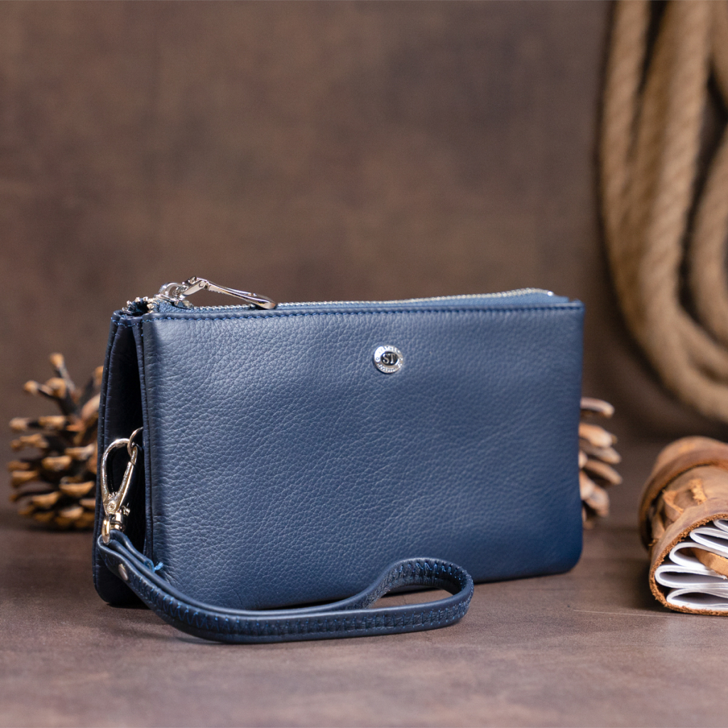 Гаманець ST Leather Синій (19248) - зображення 8