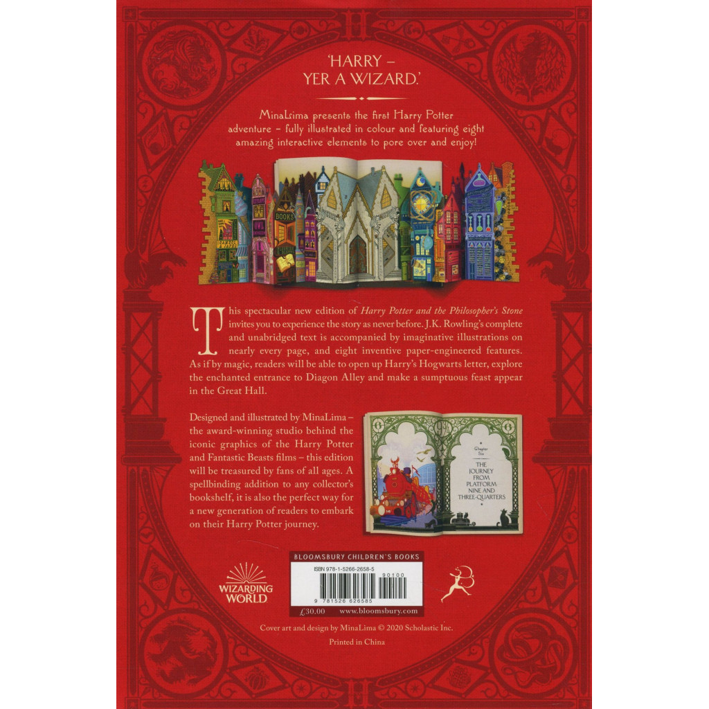 Книга Harry Potter and the Philosopher's Stone - J.K. Rowling Bloomsbury (9781526626585) - зображення 3