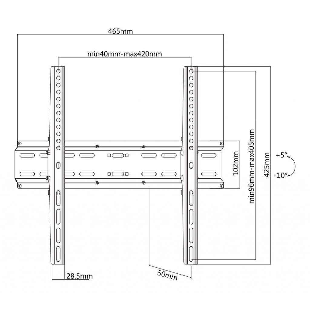 Кронштейн Satelit 32-65TILT400 (250519) - зображення 2