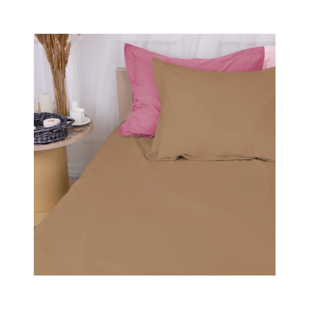 Постільна білизна MirSon Poplin Line 015 + 041 Honey 110x140 (2200006277743) - изображение 4