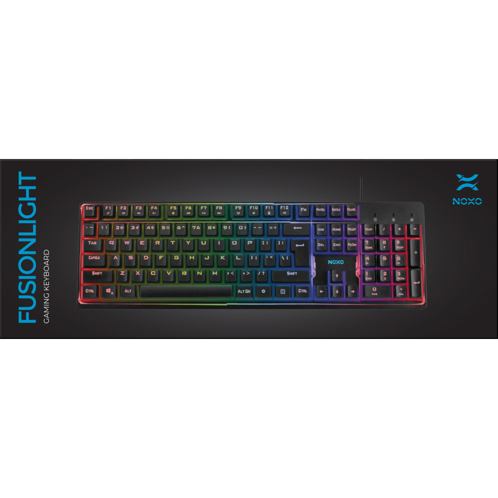 Клавіатура Noxo Fusionlight RU (4770070882047) - зображення 5