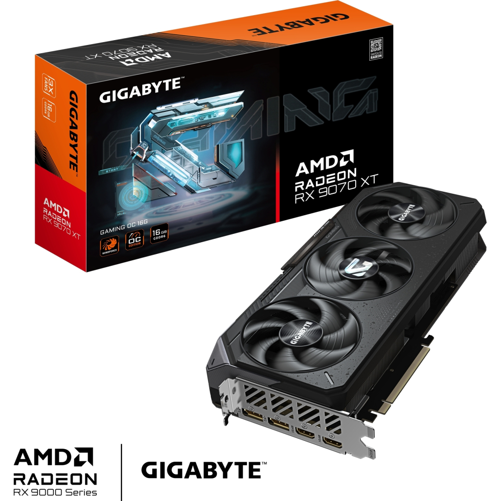 Відеокарта GIGABYTE Radeon RX 9070 XT 16Gb GAMING OC (GV-R9070XTGAMING OC-16GD) - зображення 10