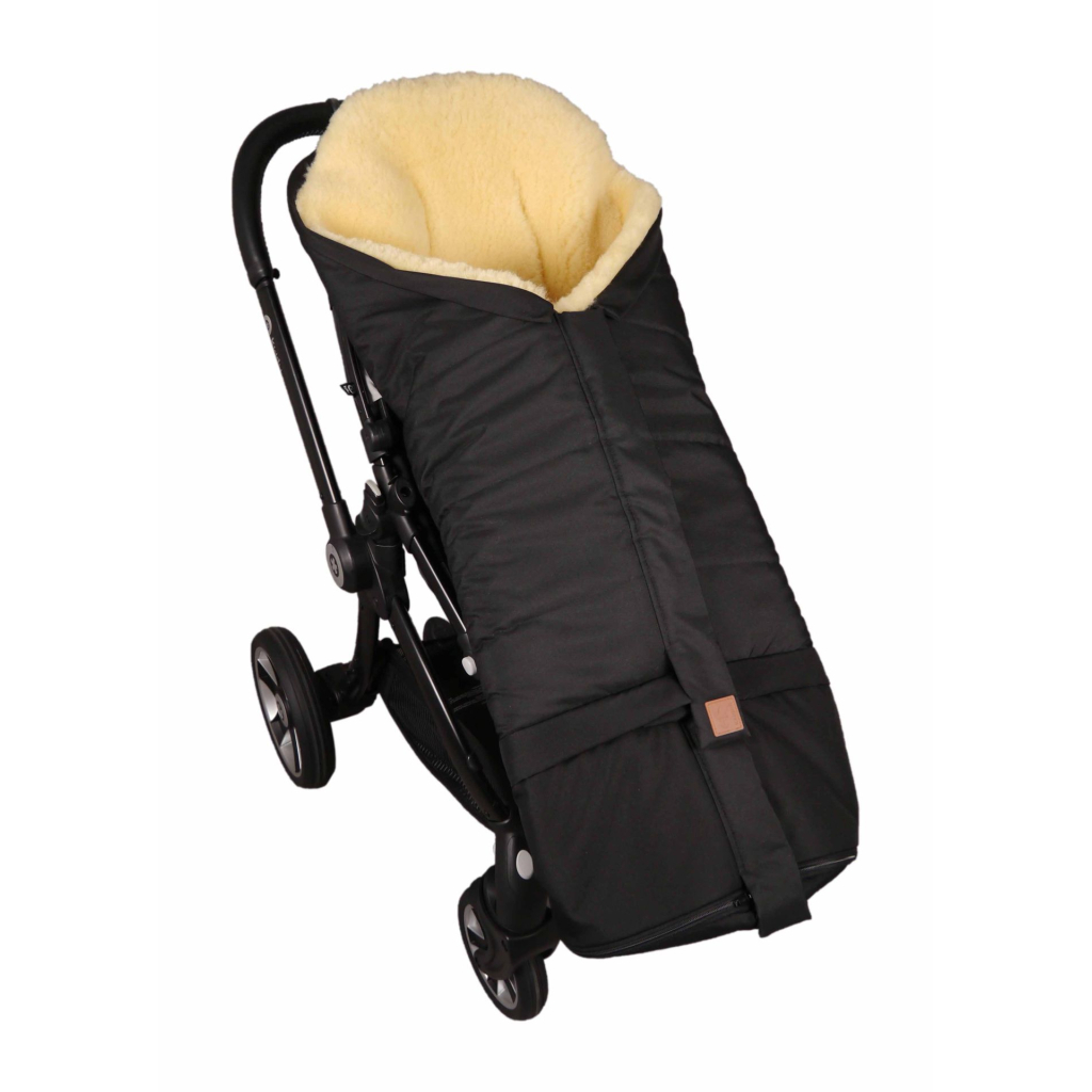 Чохол для ніг Kaiser JONA 2 в 1 зимовий, з регулюванням розміру, чорний (6721125) - зображення 4