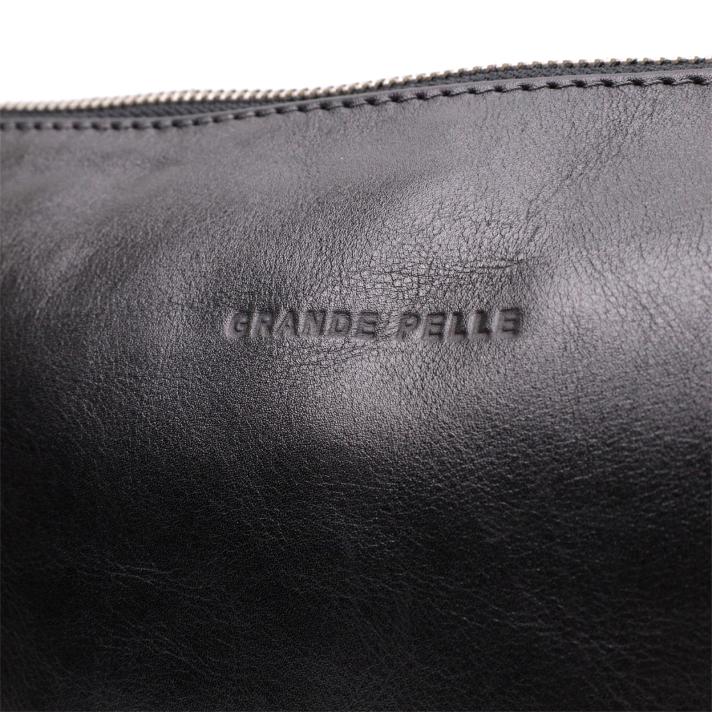 Сумка Grande Pelle З натуральної шкіри Чорна (11657) - зображення 2