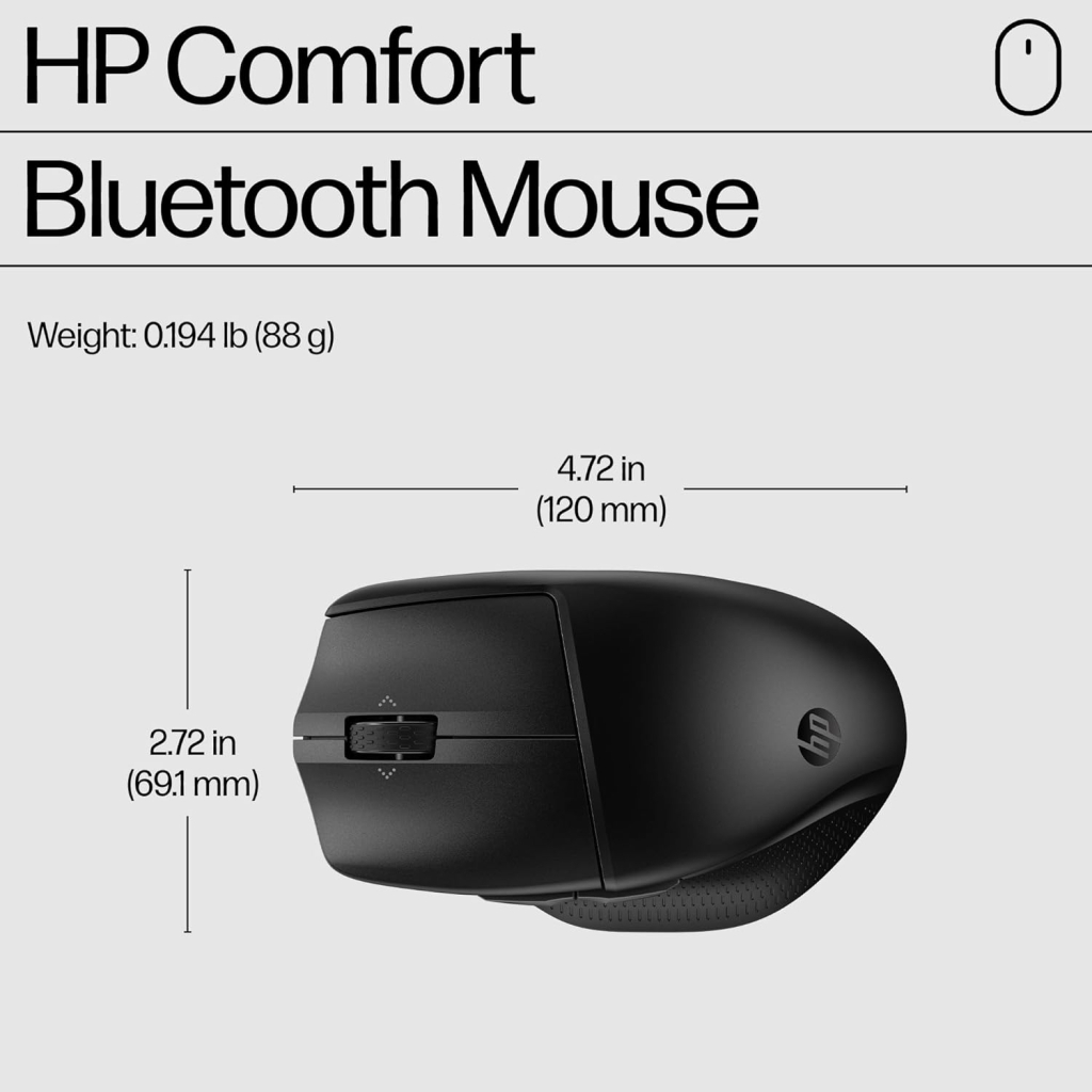 Мишка HP 480 Comfort Bluetooth Black (8T6M3AA) - зображення 6