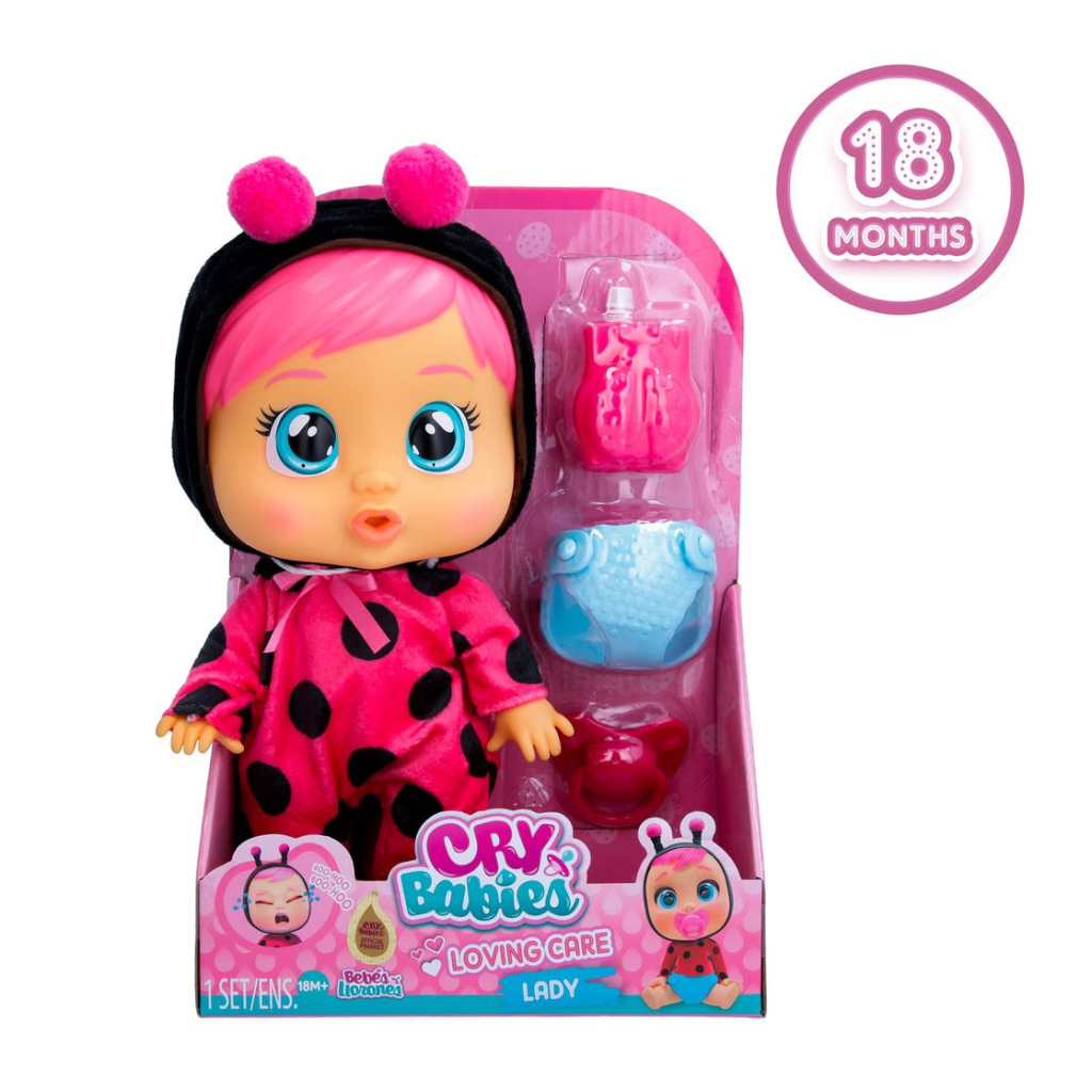 Лялька IMC Cry babies Любов і турбота Плакса Леді 26 см (907348) - зображення 2