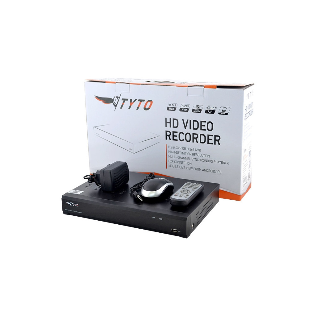 Реєстратор для відеоспостереження Tyto N1L-16 - зображення 4
